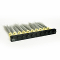 Snow Removal Machine Components -Schmidt Striped steel wire snow sweeping brush